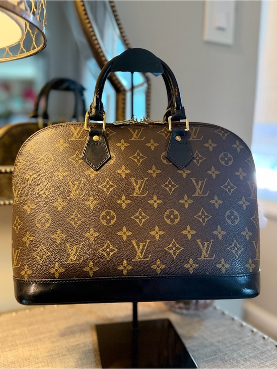 Louis Vuitton Handbags - Louis Vuitton EUC Monogram Alma BB Satchel - Brown/Black w COA